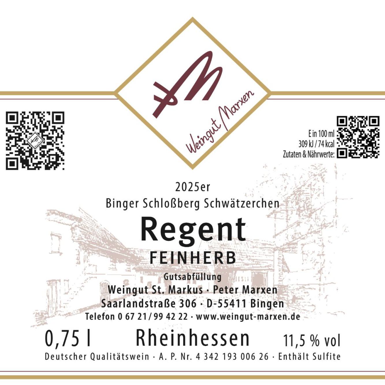 010 25_Etikett_Regent feinherb