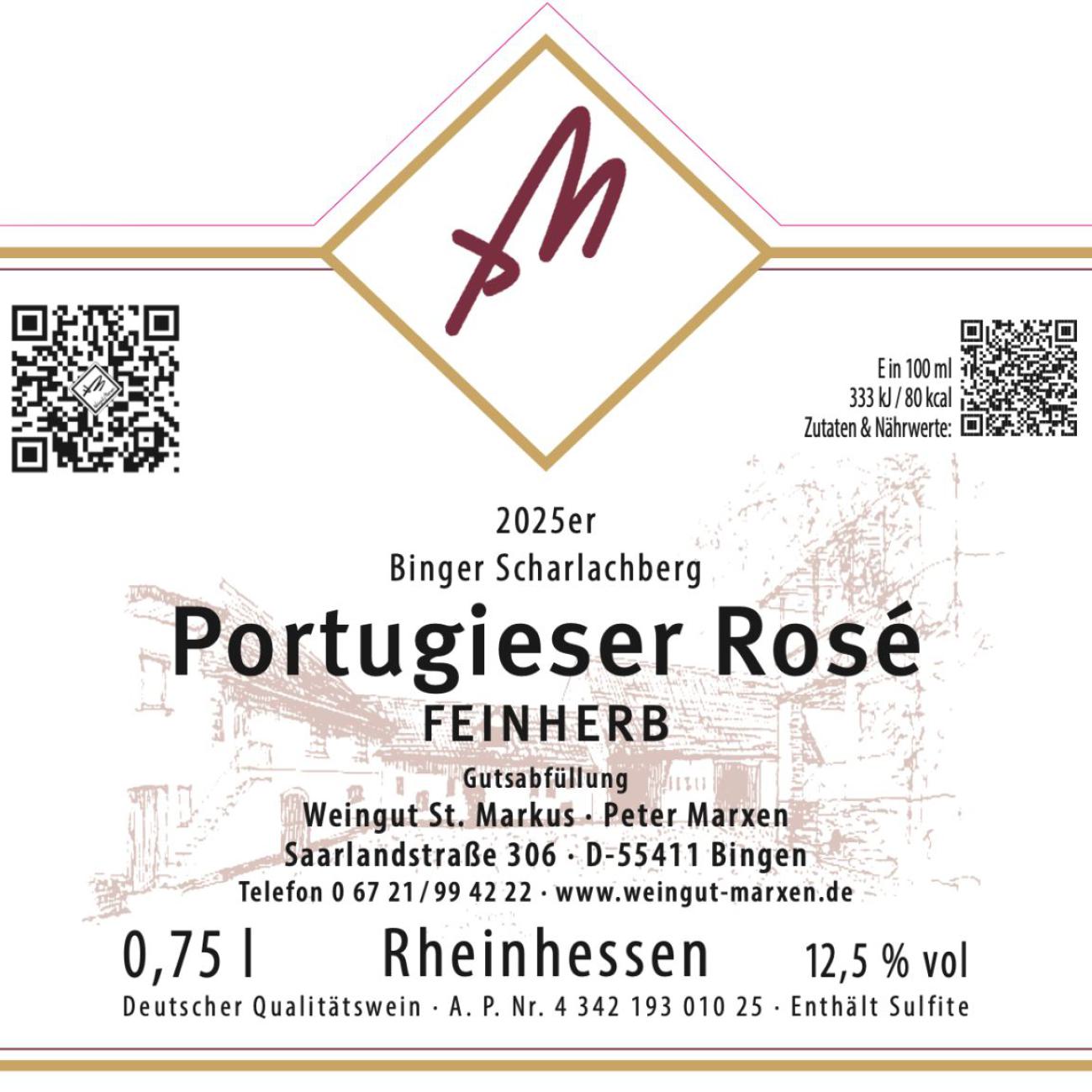 041 25_Etikett_Portugieser Rosé feinherb