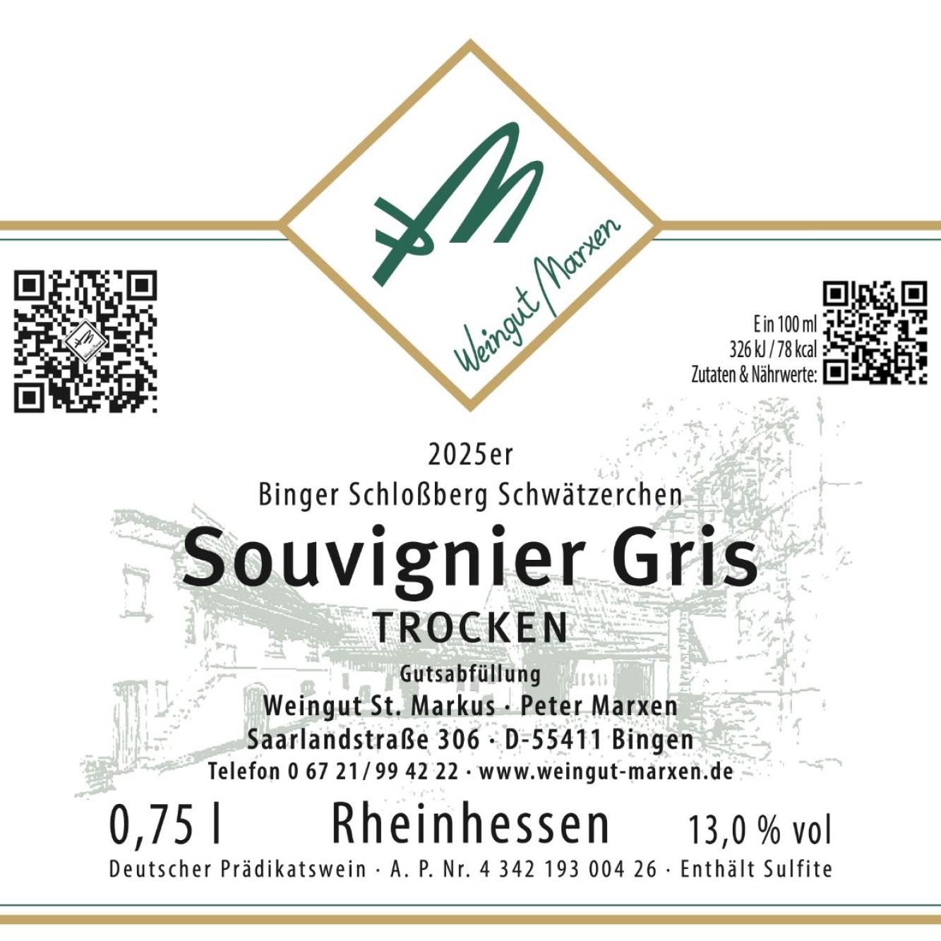 053 25_Etikett_Souvignier Gris trocken