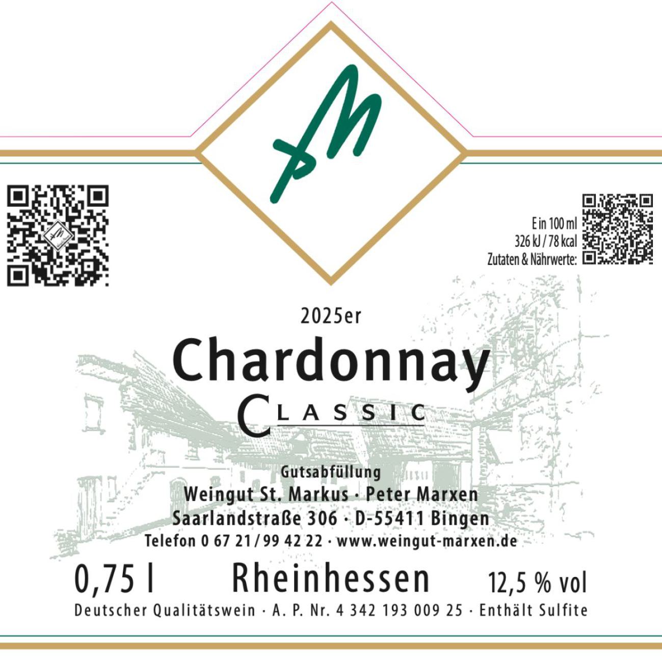 057 25_Etikett_Chardonnay CLASSIC