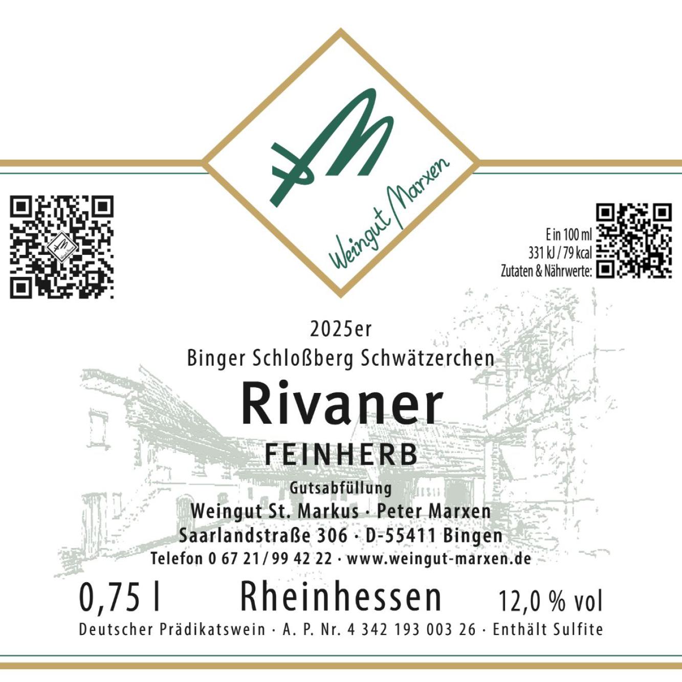 060 25_Etikett_Rivaner feinherb